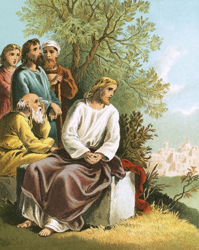 Jesus Weeping Over Jerusalem by English School